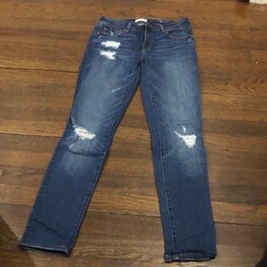 Loft distressed jeans